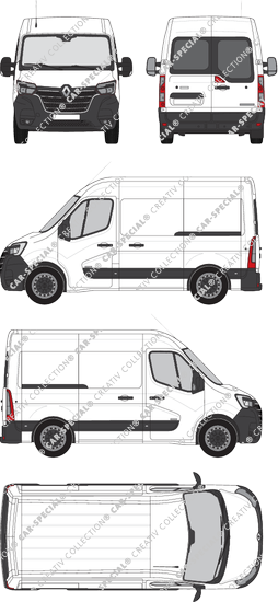 Renault Master van/transporter, 2019–2024 (Rena_770)