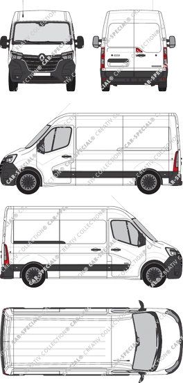 Renault Master van/transporter, 2019–2024 (Rena_775)