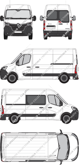 Renault Master van/transporter, 2019–2024 (Rena_780)