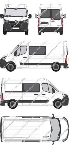 Renault Master van/transporter, 2019–2024 (Rena_781)