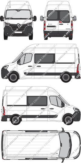 Renault Master van/transporter, 2019–2024 (Rena_790)
