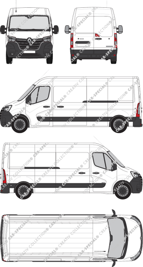 Renault Master van/transporter, 2019–2024 (Rena_792)