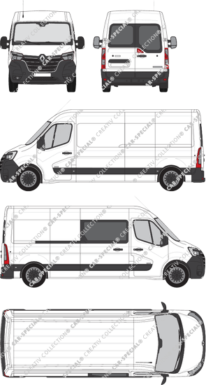 Renault Master van/transporter, 2019–2024 (Rena_795)