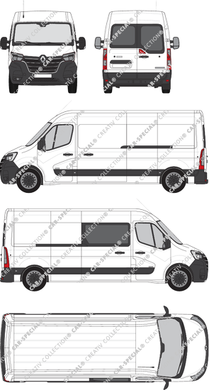 Renault Master van/transporter, 2019–2024 (Rena_796)