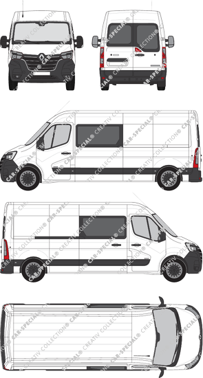 Renault Master van/transporter, 2019–2024 (Rena_797)
