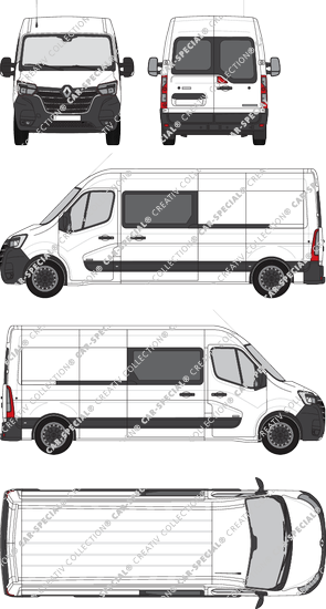 Renault Master van/transporter, 2019–2024 (Rena_798)