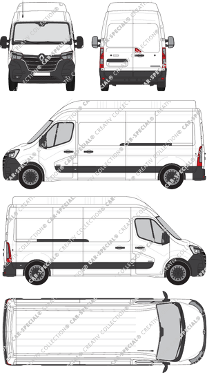 Renault Master van/transporter, 2019–2024 (Rena_800)