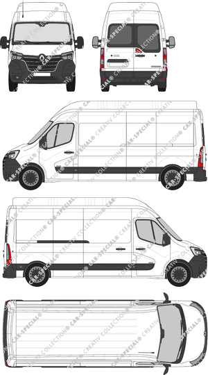 Renault Master van/transporter, 2019–2024 (Rena_801)