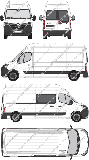 Renault Master van/transporter, 2019–2024 (Rena_803)