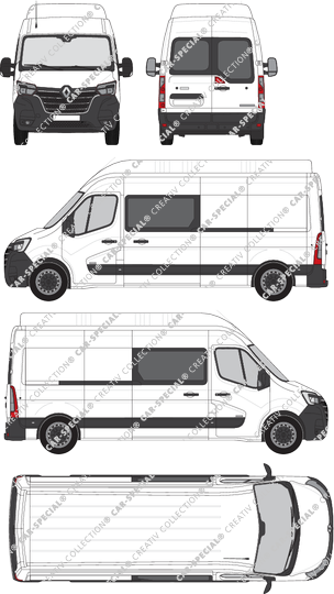 Renault Master furgone, 2019–2024 (Rena_806)