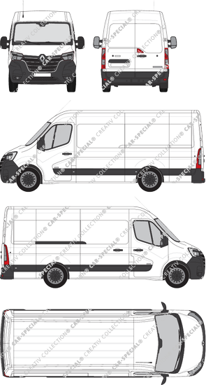 Renault Master van/transporter, 2019–2024 (Rena_807)