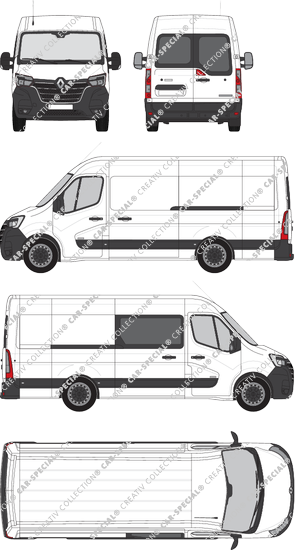 Renault Master van/transporter, 2019–2024 (Rena_812)