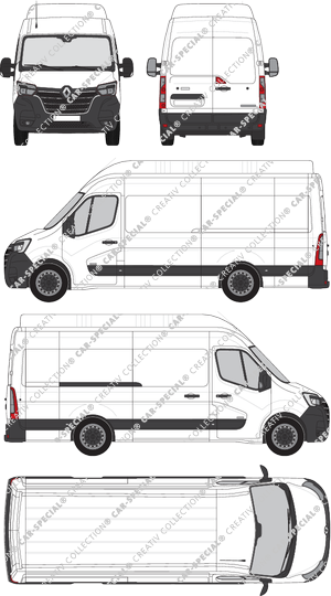 Renault Master van/transporter, 2019–2024 (Rena_815)