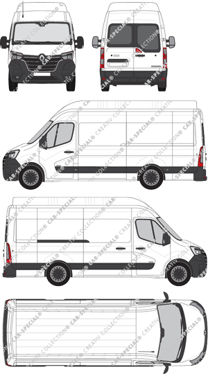 Renault Master van/transporter, 2019–2024 (Rena_817)