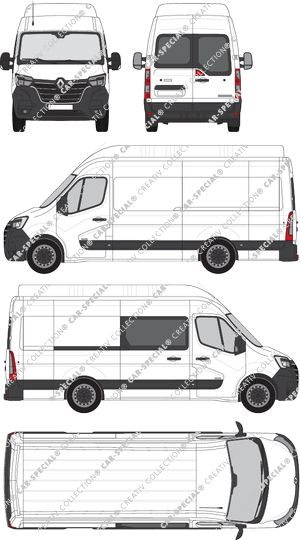 Renault Master van/transporter, 2019–2024 (Rena_819)