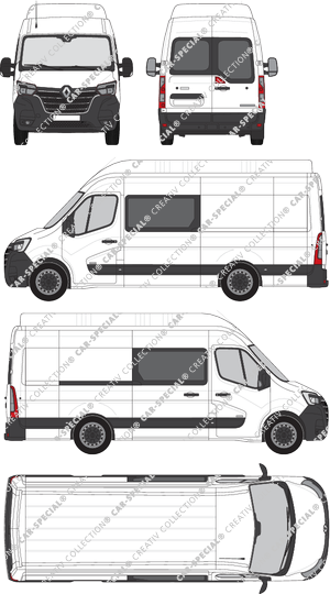 Renault Master van/transporter, 2019–2024 (Rena_821)