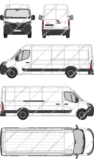 Renault Master van/transporter, 2019–2024 (Rena_823)