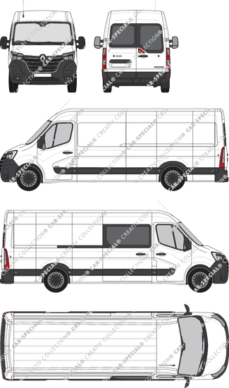 Renault Master van/transporter, 2019–2024 (Rena_827)