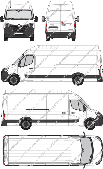 Renault Master van/transporter, 2019–2024 (Rena_831)