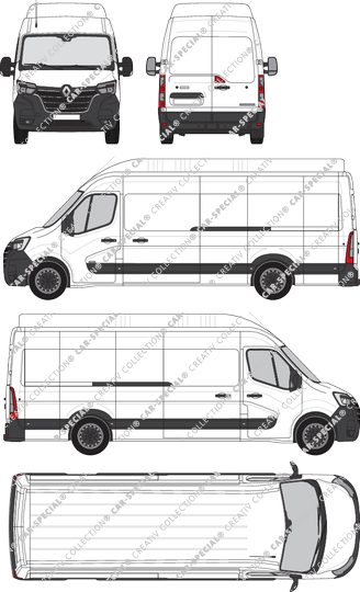 Renault Master van/transporter, 2019–2024 (Rena_832)