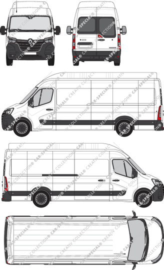 Renault Master van/transporter, 2019–2024 (Rena_833)