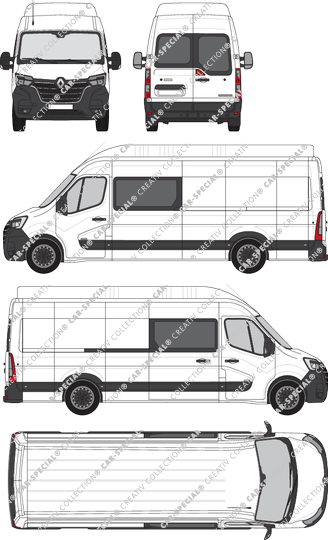 Renault Master van/transporter, 2019–2024 (Rena_837)