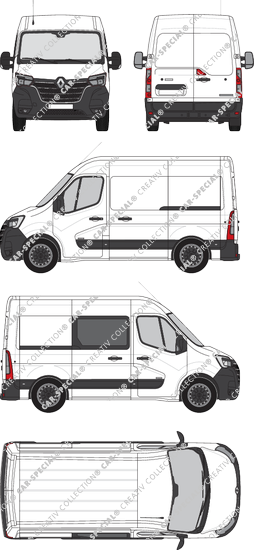 Renault Master furgone, 2019–2024 (Rena_896)