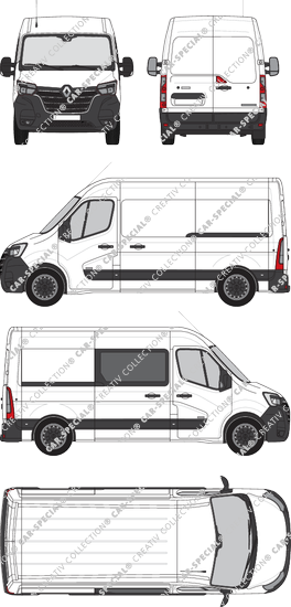 Renault Master van/transporter, 2019–2024 (Rena_899)