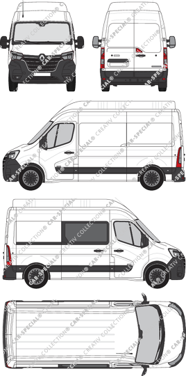 Renault Master furgone, 2019–2024 (Rena_901)