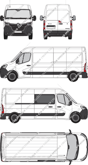 Renault Master van/transporter, 2019–2024 (Rena_904)