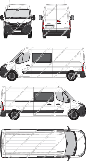 Renault Master van/transporter, 2019–2024 (Rena_906)
