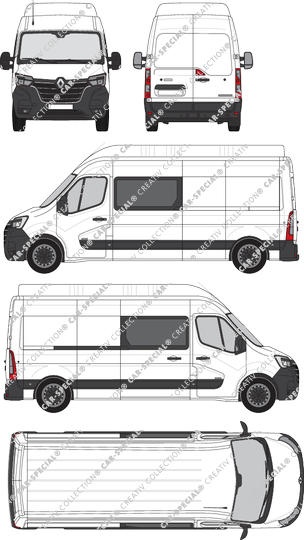 Renault Master van/transporter, 2019–2024 (Rena_909)