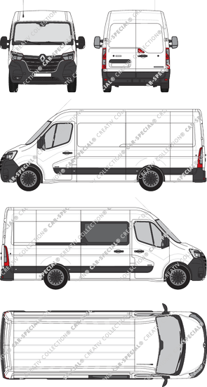 Renault Master van/transporter, 2019–2024 (Rena_910)