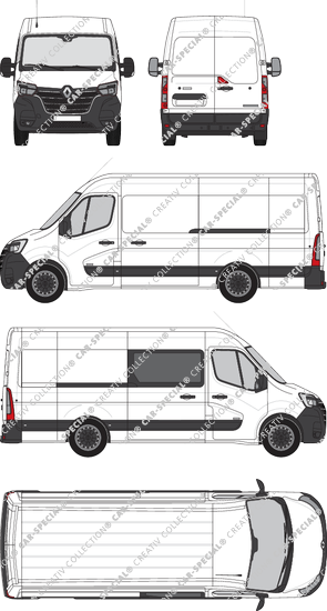Renault Master van/transporter, 2019–2024 (Rena_911)