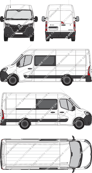 Renault Master van/transporter, 2019–2024 (Rena_912)