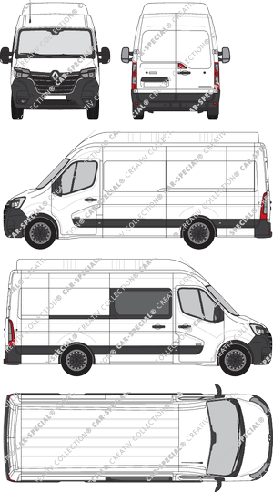 Renault Master van/transporter, 2019–2024 (Rena_913)