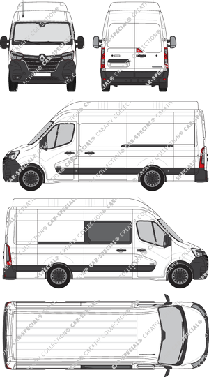 Renault Master van/transporter, 2019–2024 (Rena_914)