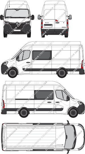 Renault Master van/transporter, 2019–2024 (Rena_915)