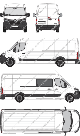 Renault Master van/transporter, 2019–2024 (Rena_916)