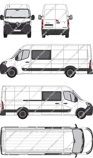 Renault Master van/transporter, 2019–2024 (Rena_918)