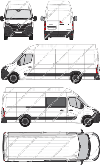 Renault Master van/transporter, 2019–2024 (Rena_919)