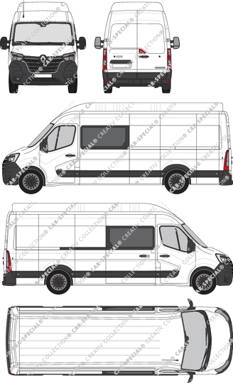 Renault Master van/transporter, 2019–2024 (Rena_921)