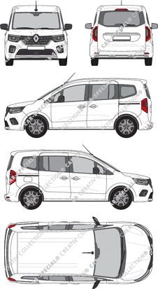 Renault Kangoo van/transporter, current (since 2021) (Rena_926)