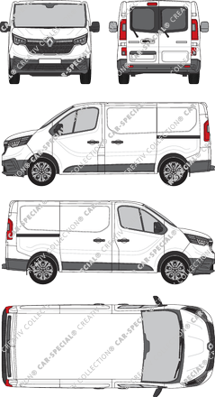 Renault Trafic van/transporter, current (since 2022) (Rena_939)
