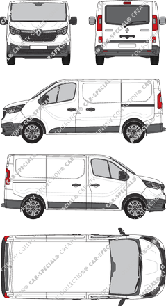 Renault Trafic van/transporter, current (since 2022) (Rena_949)