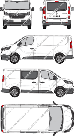 Renault Trafic van/transporter, current (since 2022) (Rena_950)