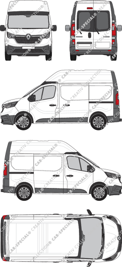 Renault Trafic van/transporter, current (since 2022) (Rena_978)