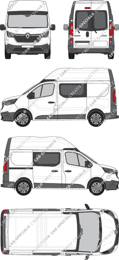 Renault Trafic van/transporter, current (since 2022) (Rena_983)