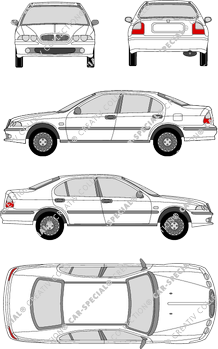 Rover 45 Limousine (Rove_014)