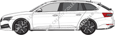 Škoda Superb Combi station wagon, attuale (a partire da 2020)